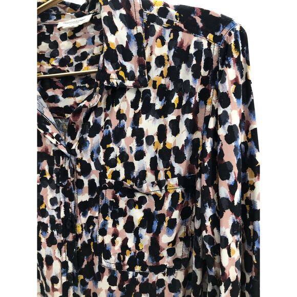 BeachLunchLounge Multicolor Long Sleeve Button Down Shirt Size L - Picture 3 of 10